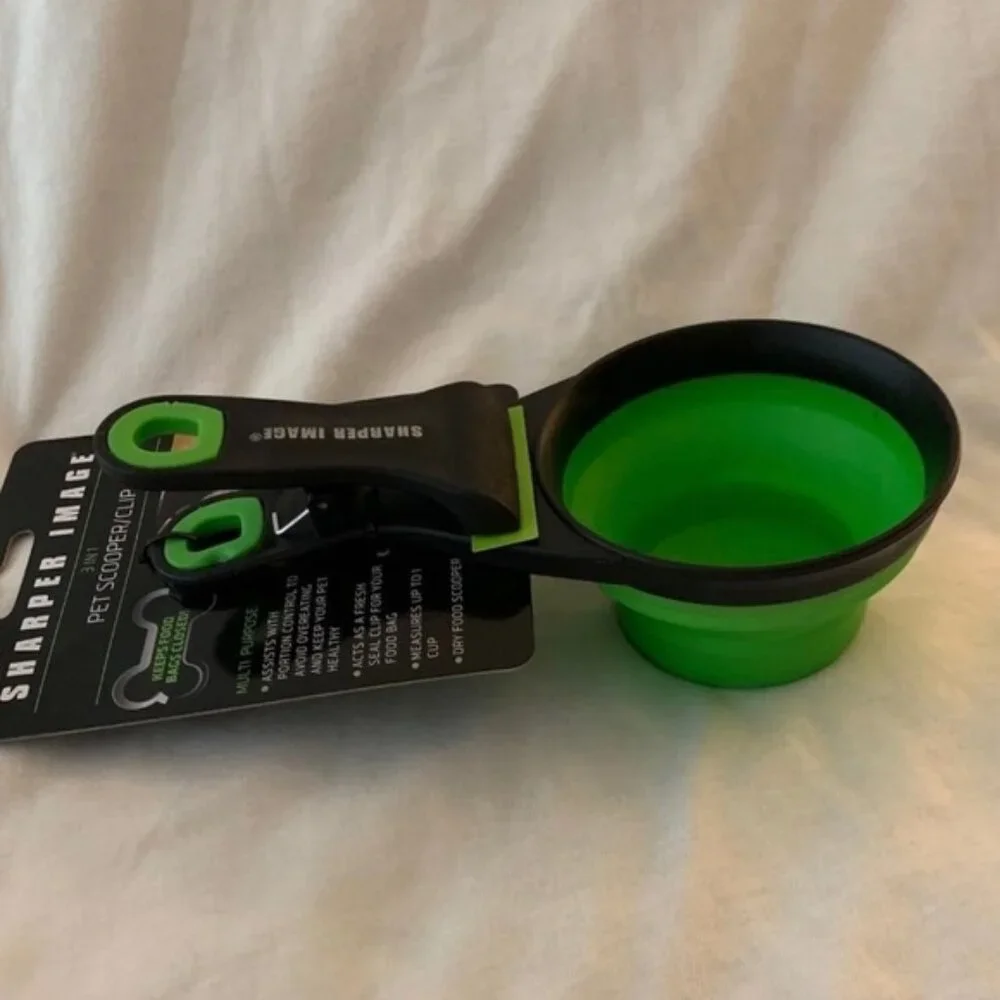Sharper image pet food scooper